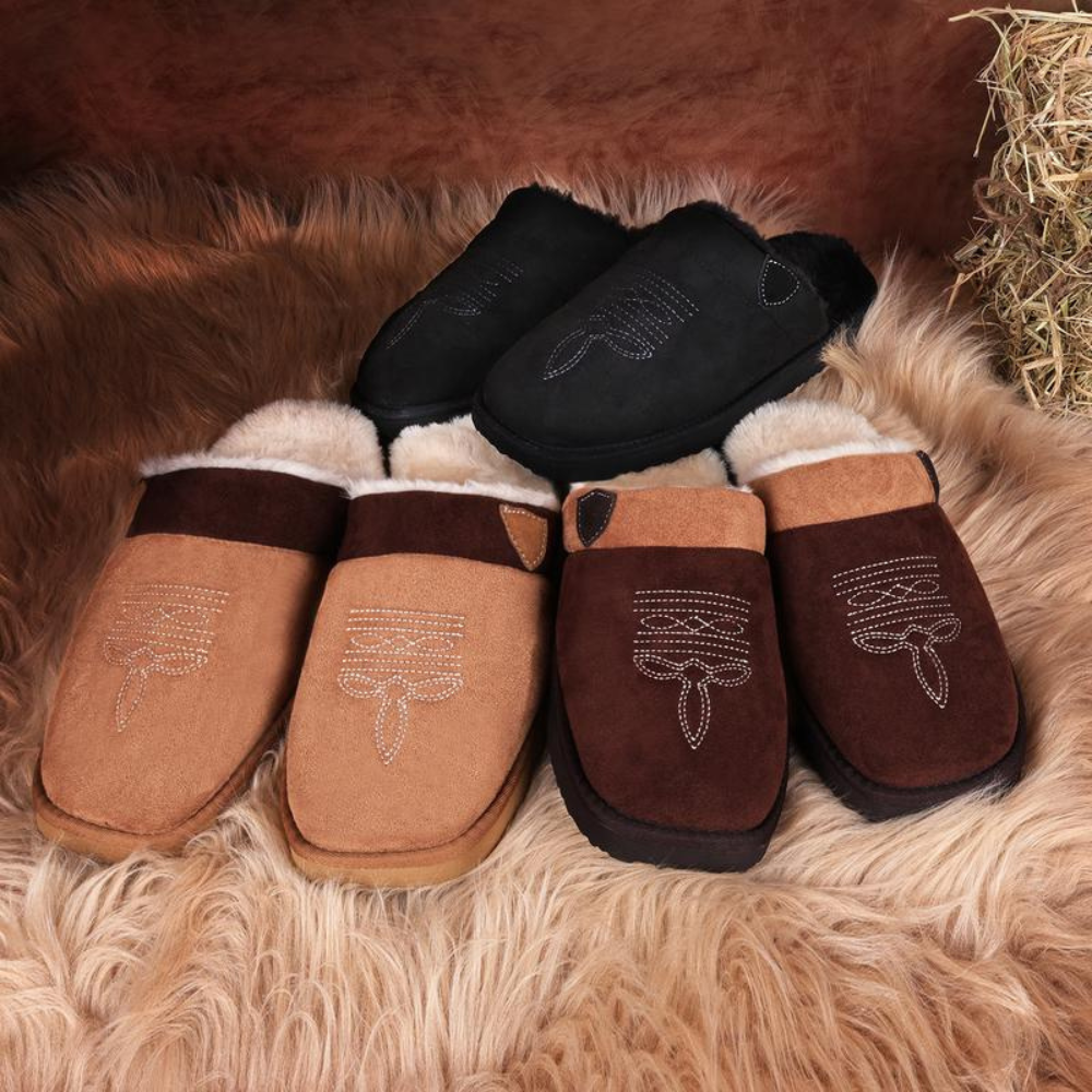 SaddleStepCo™ Cowboy Boot Slipers